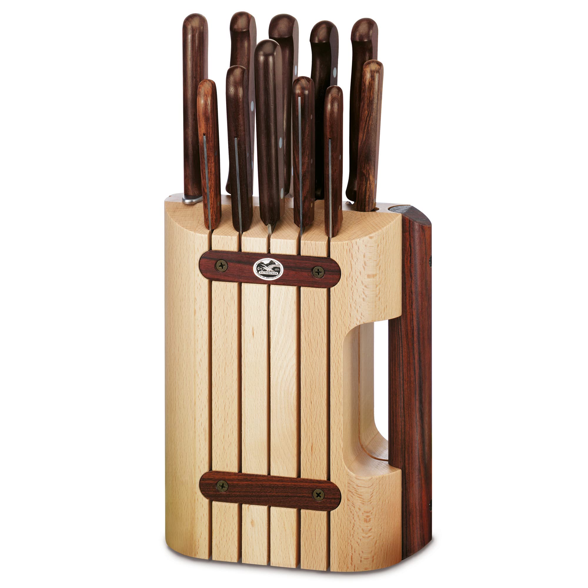 Amazon.com: Victorinox 11 Piece Wooden Knife Block with Contents